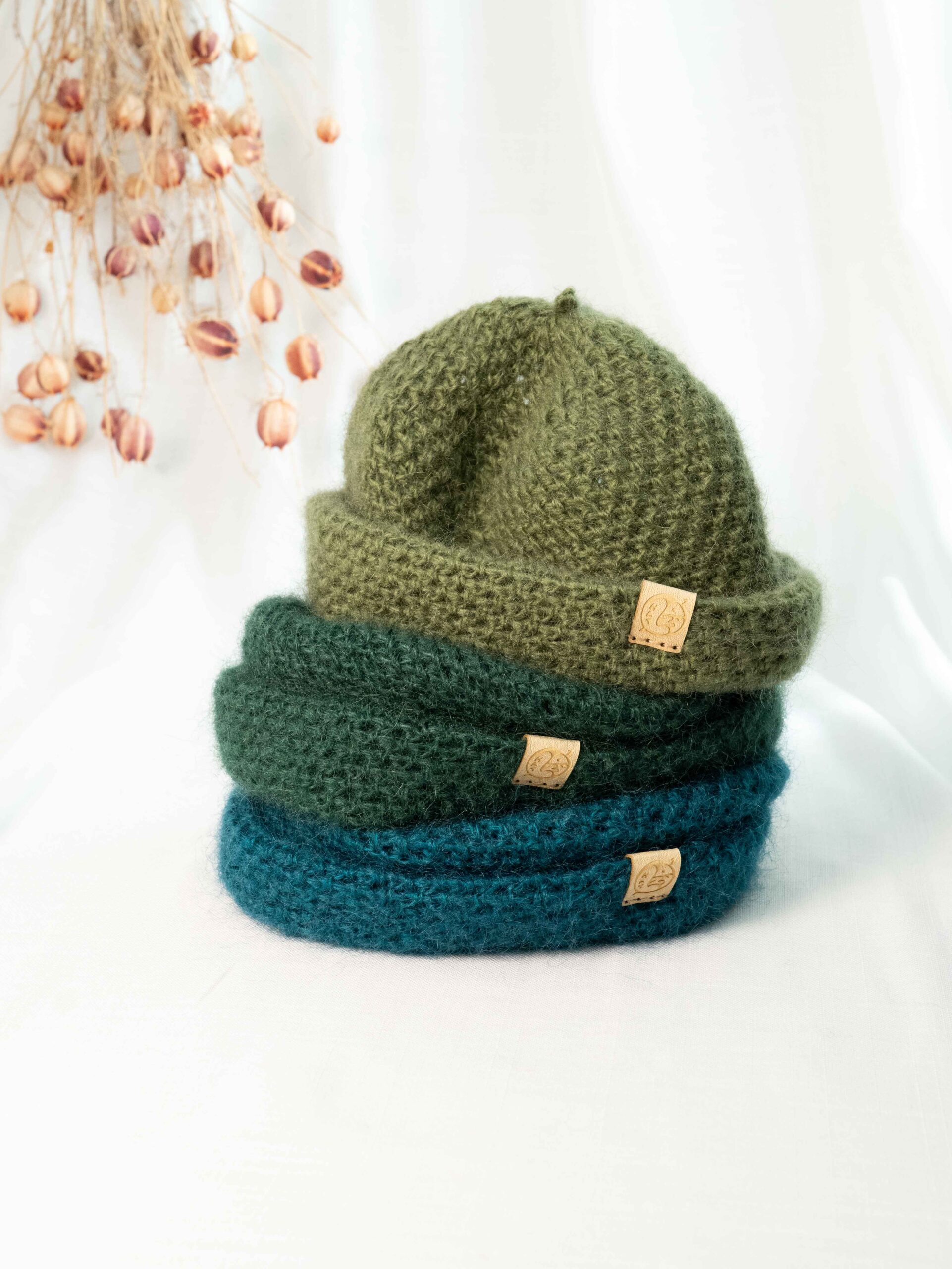 taglio hipster, docker, cappello invernale, mohair unisex