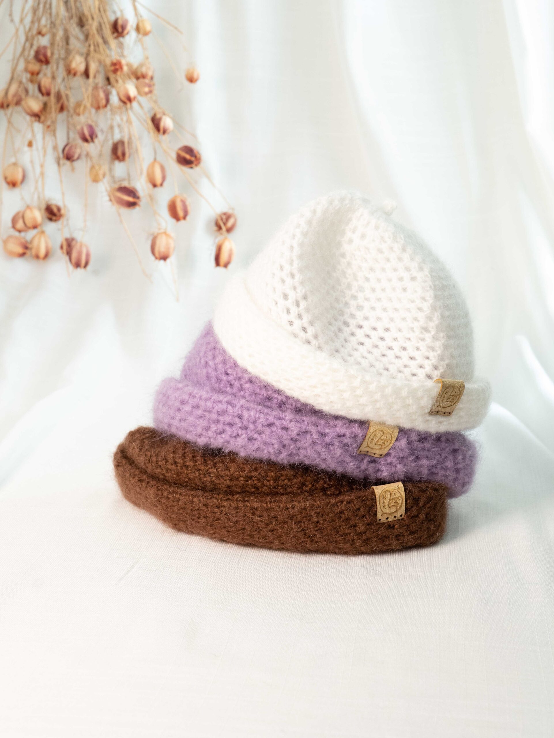 taglio hipster, docker, cappello invernale, mohair unisex