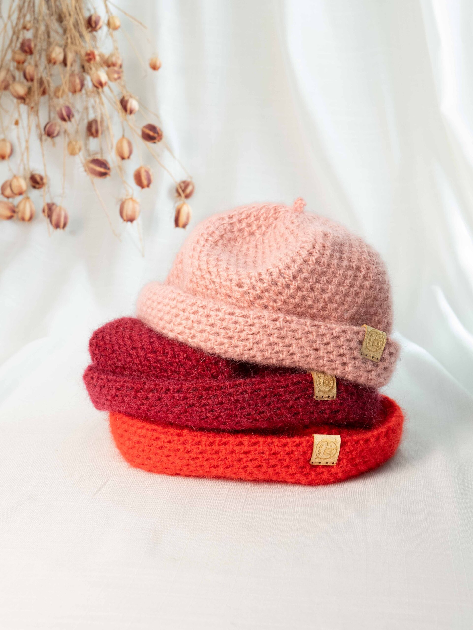 taglio hipster, docker, cappello invernale, mohair unisex