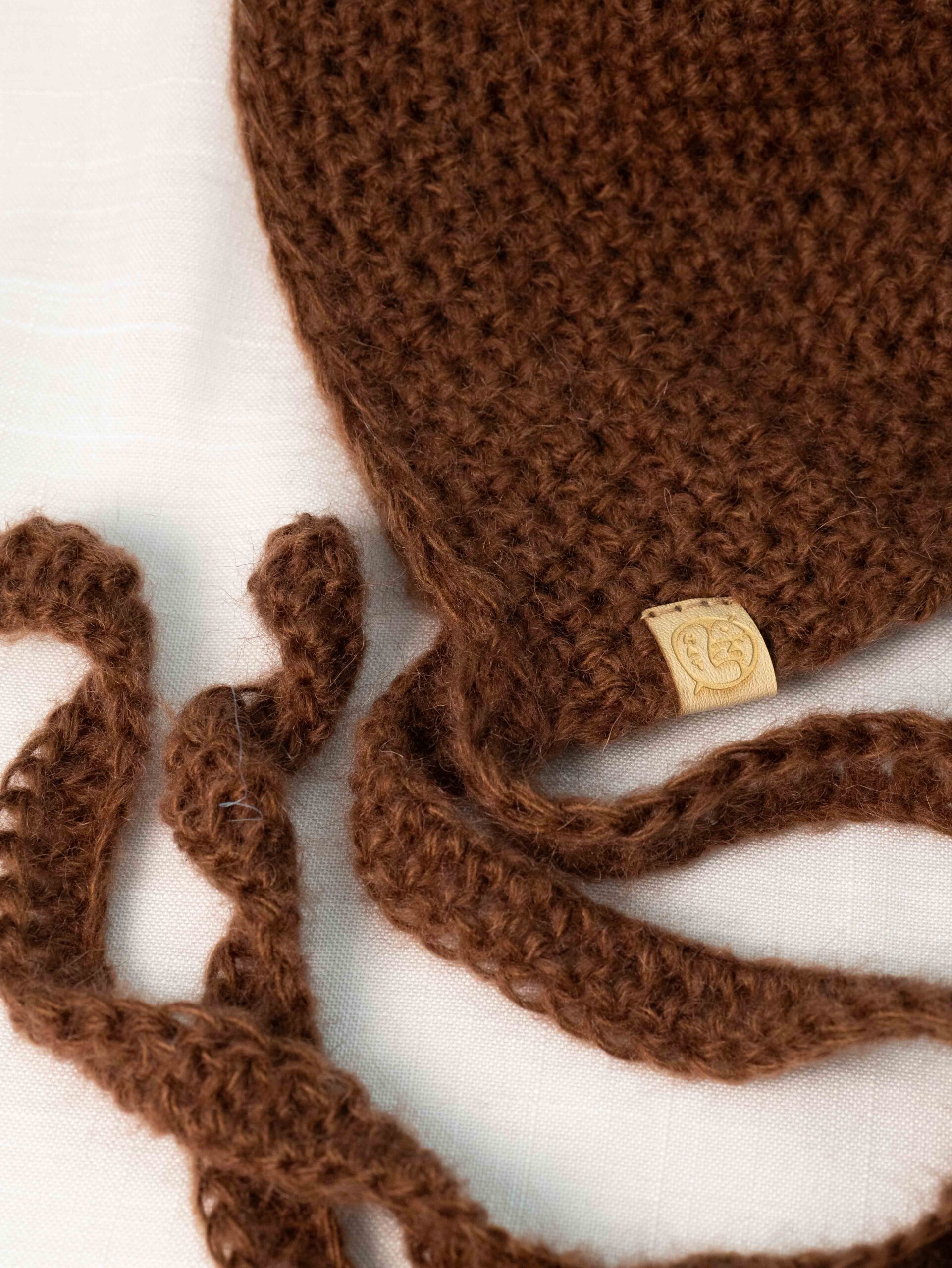 cappello lana mohair morbido bonnet balaklava